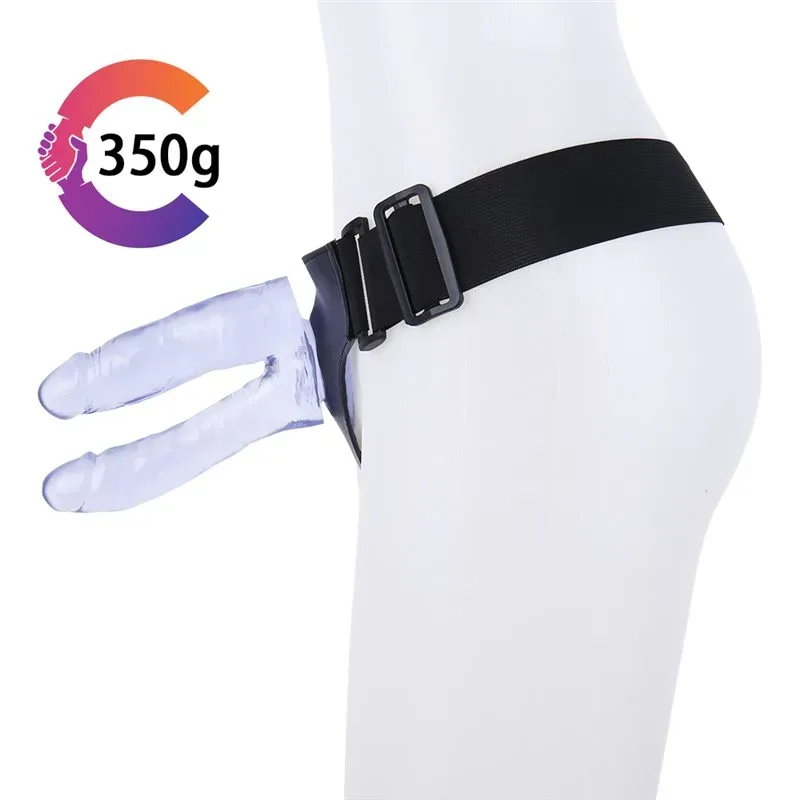 7 IN Blue PVC Double Headed Dildo Strap Ons 1 7 IN Blue PVC Double Headed Dildo Strap Ons 1