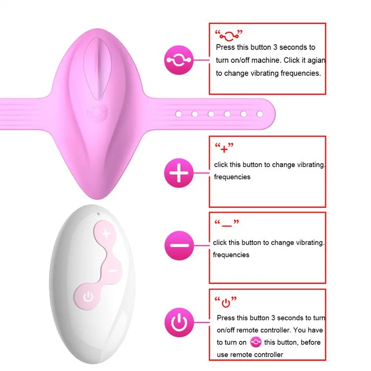 Remote Control Panty Vibrator with Adjustable Buckle 4 Remote Control Panty Vibrator with Adjustable Buckle 4