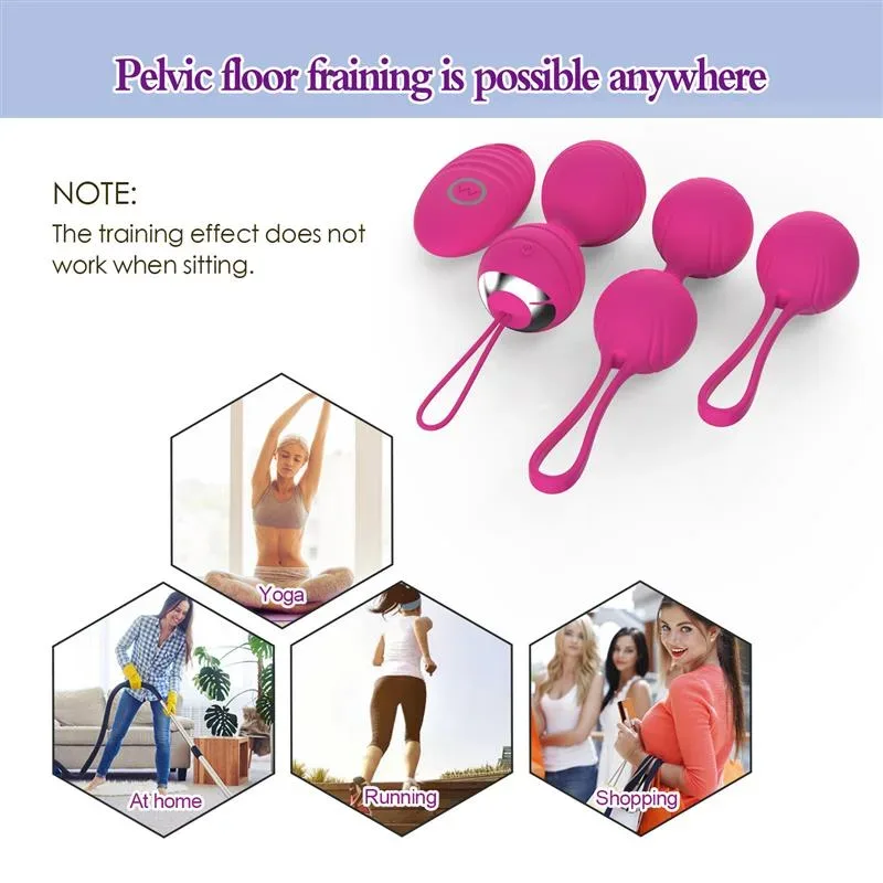 Remote Control Kegel balls Vagina Tighten Exercise Toy 3 Remote Control Kegel balls Vagina Tighten Exercise Toy 3