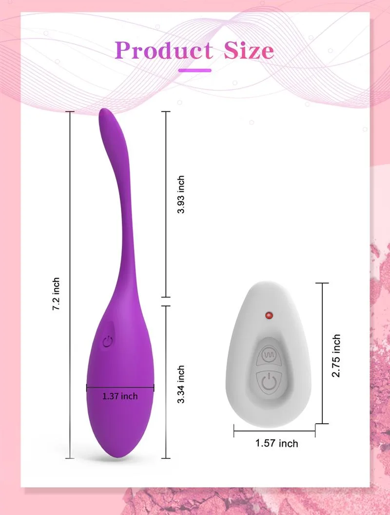 Wireless Vibrating Egg Vaginal Kegel Ball 7 Wireless Vibrating Egg Vaginal Kegel Ball 7