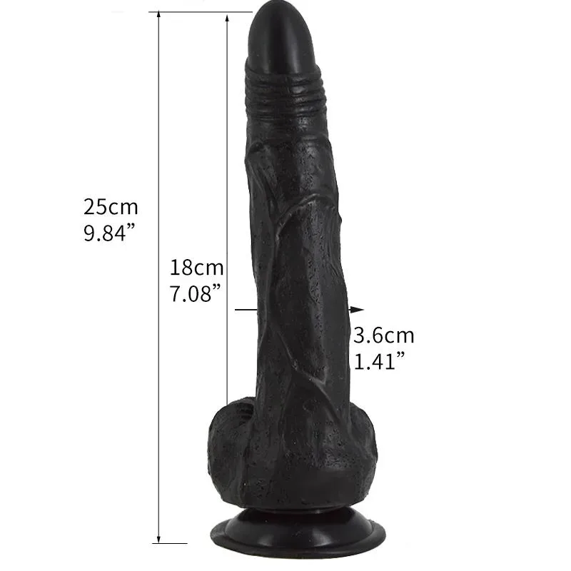 9.5 IN Long Thin Realistic PVC Suction Cup Dildo 1 9.5 IN Long Thin Realistic PVC Suction Cup Dildo 1
