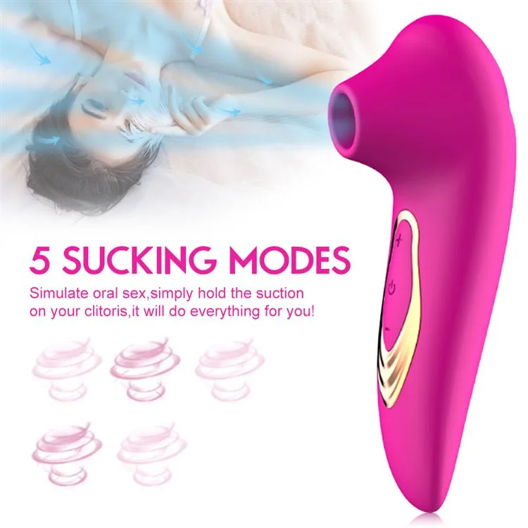 Mini 5 Frequencies Clitoral Sucking Vibrator 2 Mini 5 Frequencies Clitoral Sucking Vibrator 2