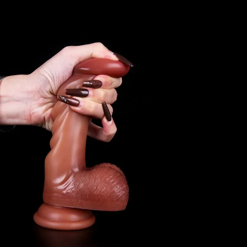 7.5 IN Life Size Liquid Silicone Convex Dildo 7 7.5 IN Life Size Liquid Silicone Convex Dildo 7