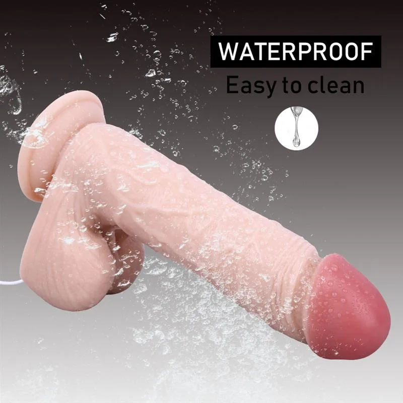 10.5 IN Big Thick Battery Operated Vibrating Dildo 7 10.5 IN Big Thick Battery Operated Vibrating Dildo 7
