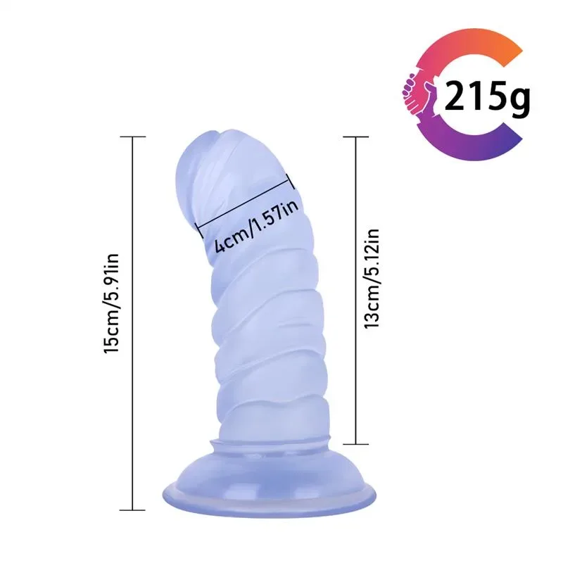 6 IN Small Ribbed PVC Dildo Beginner Strap On Kits 2 6 IN Small Ribbed PVC Dildo Beginner Strap On Kits 2