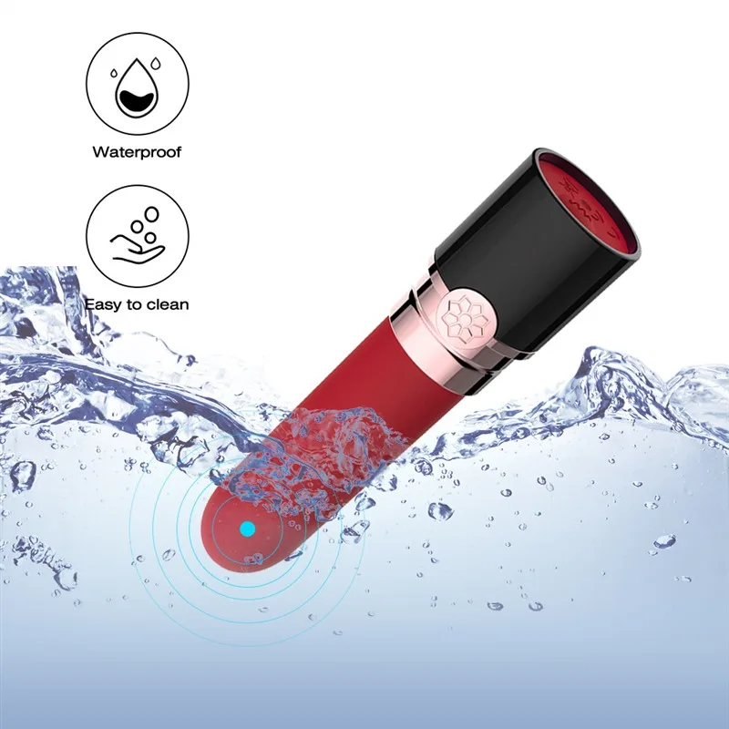 10 Vibration Discreet Lipstick Vibrator 4 10 Vibration Discreet Lipstick Vibrator 4