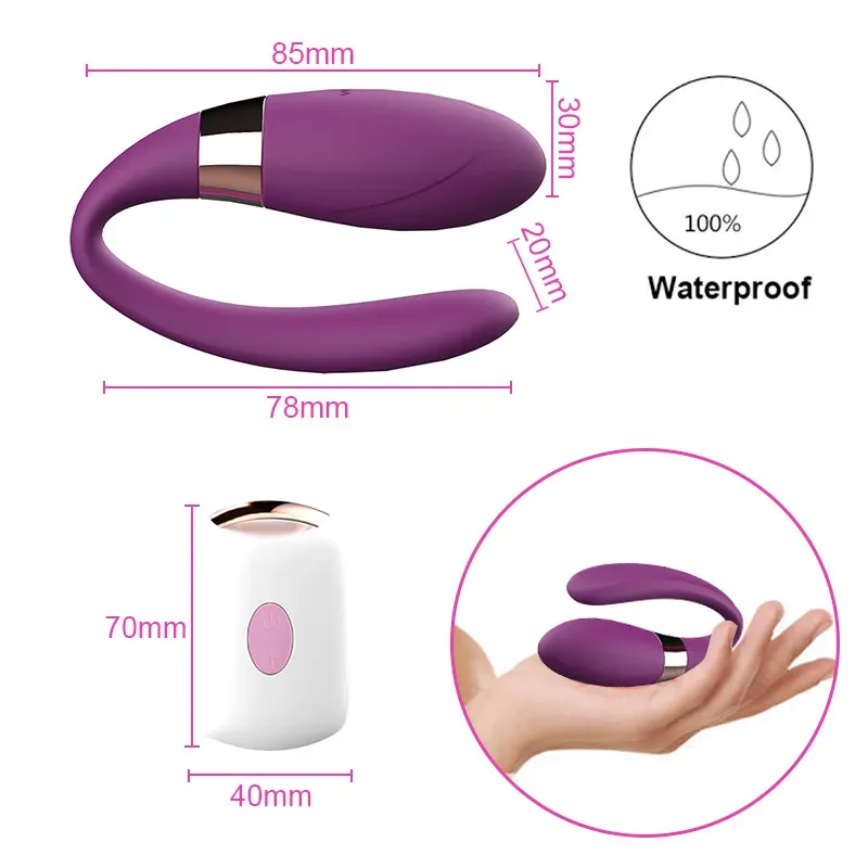 Wearable U-shape G-spot and Clitoris Stimulator 1 Wearable U-shape G-spot and Clitoris Stimulator 1