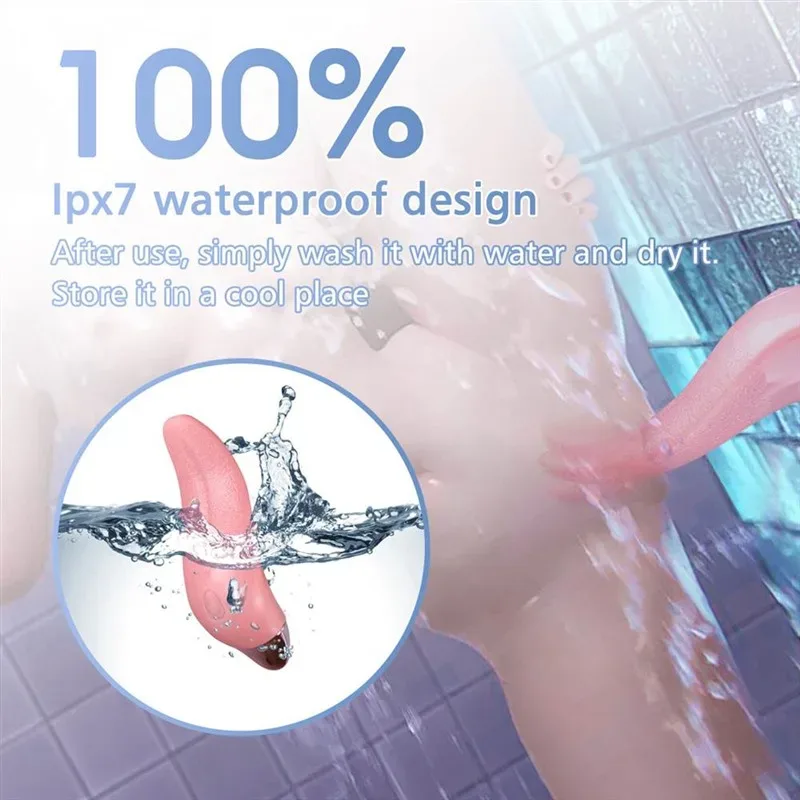 10 Vibration Realistic Heating Tongue Vibrator 6 10 Vibration Realistic Heating Tongue Vibrator 6