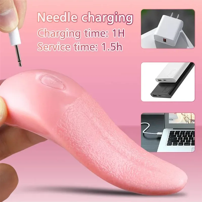 10 Vibration Realistic Heating Tongue Vibrator 4 10 Vibration Realistic Heating Tongue Vibrator 4