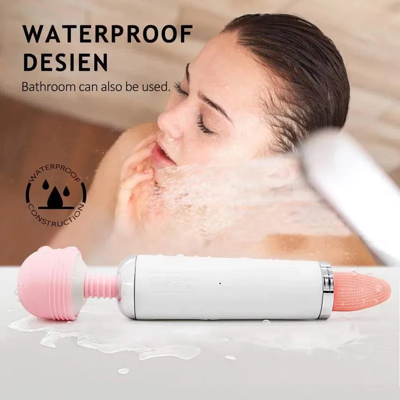 Multi-Functions Intelligent Heating Wand Vibrator 5 Multi-Functions Intelligent Heating Wand Vibrator 5