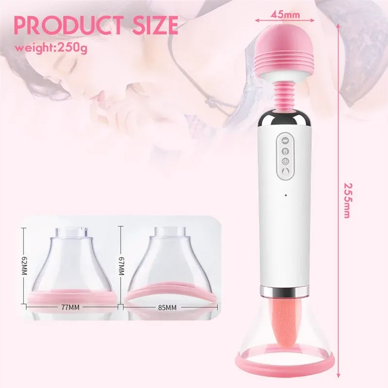 Multi-Functions Intelligent Heating Wand Vibrator 4 Multi-Functions Intelligent Heating Wand Vibrator 4