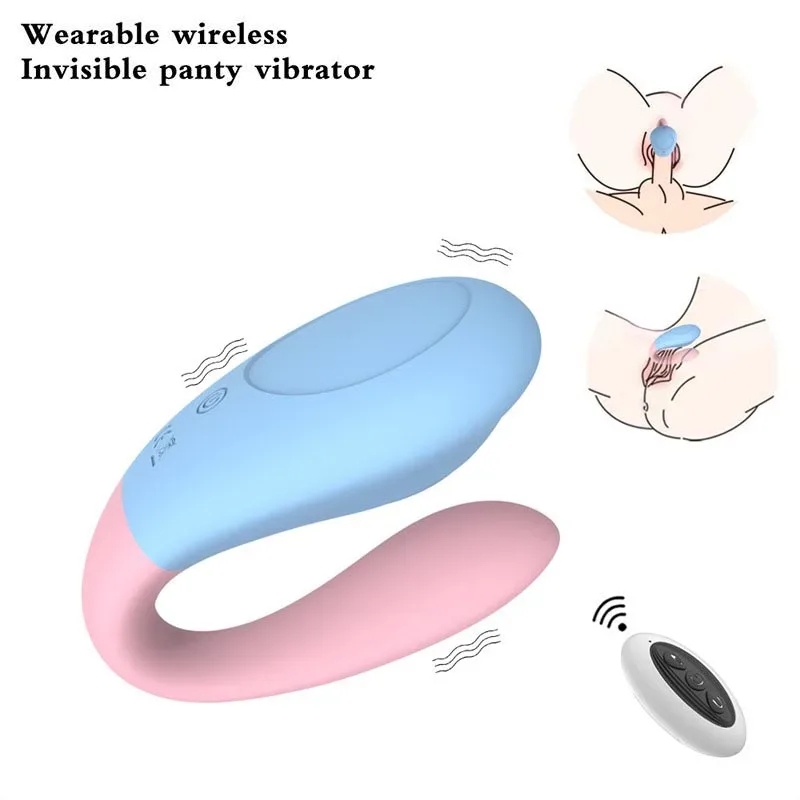 Remote Control U-Shape Wearable Invisible Panty Vibrator 1 Remote Control U-Shape Wearable Invisible Panty Vibrator 1