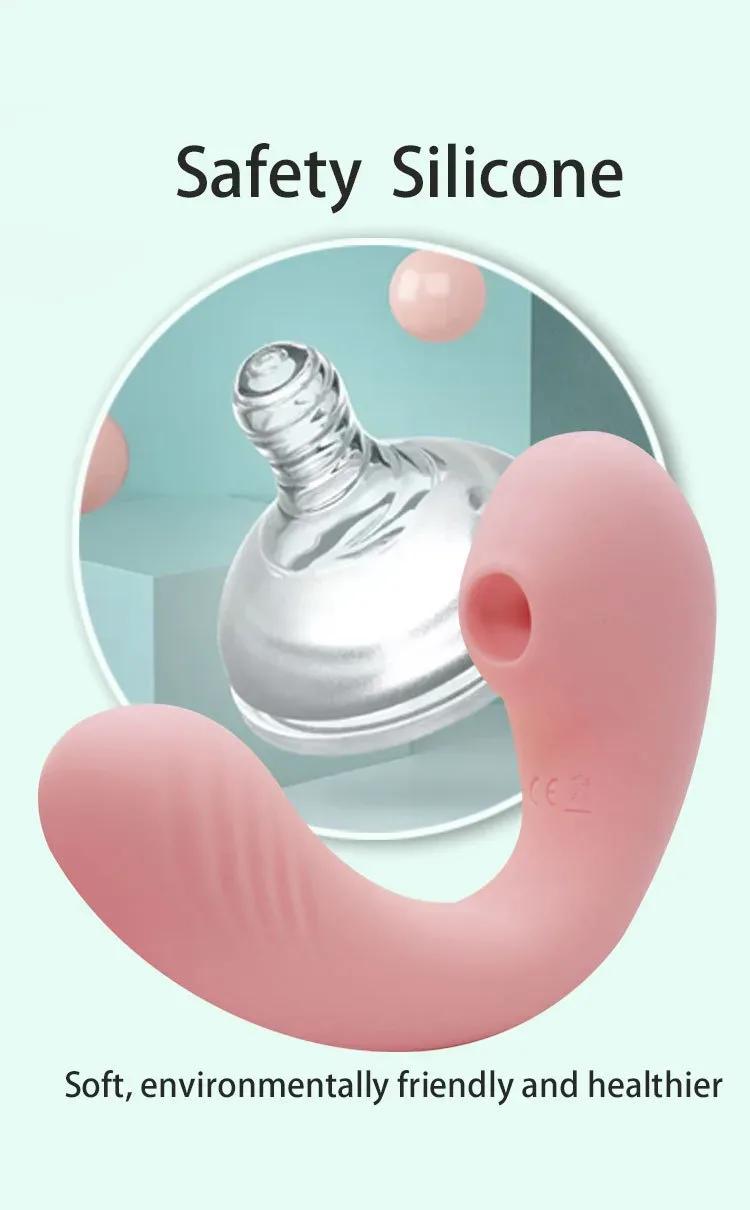 Double Vibration Clit Suction G-spot Stimulator 4 Double Vibration Clit Suction G-spot Stimulator 4