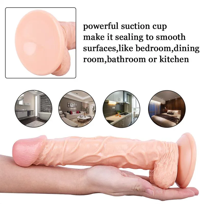 10 IN Long Textured PVC Dildo Strap On Harness Set 8 10 IN Long Textured PVC Dildo Strap On Harness Set 8