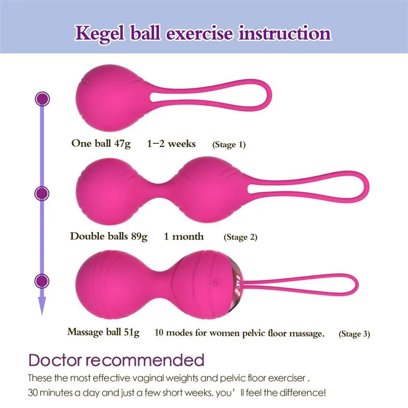 Remote Control Kegel balls Vagina Tighten Exercise Toy 4 Remote Control Kegel balls Vagina Tighten Exercise Toy 4