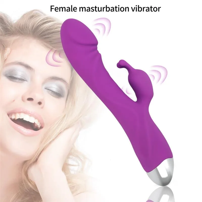 10 Speeds Thrusting G-spot Rabbit Vibrator 1 10 Speeds Thrusting G-spot Rabbit Vibrator 1