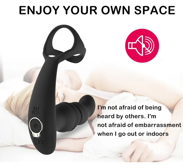 Remote Control Male Thrusting Vibrating Prostate Massager 6 Remote Control Male Thrusting Vibrating Prostate Massager 6