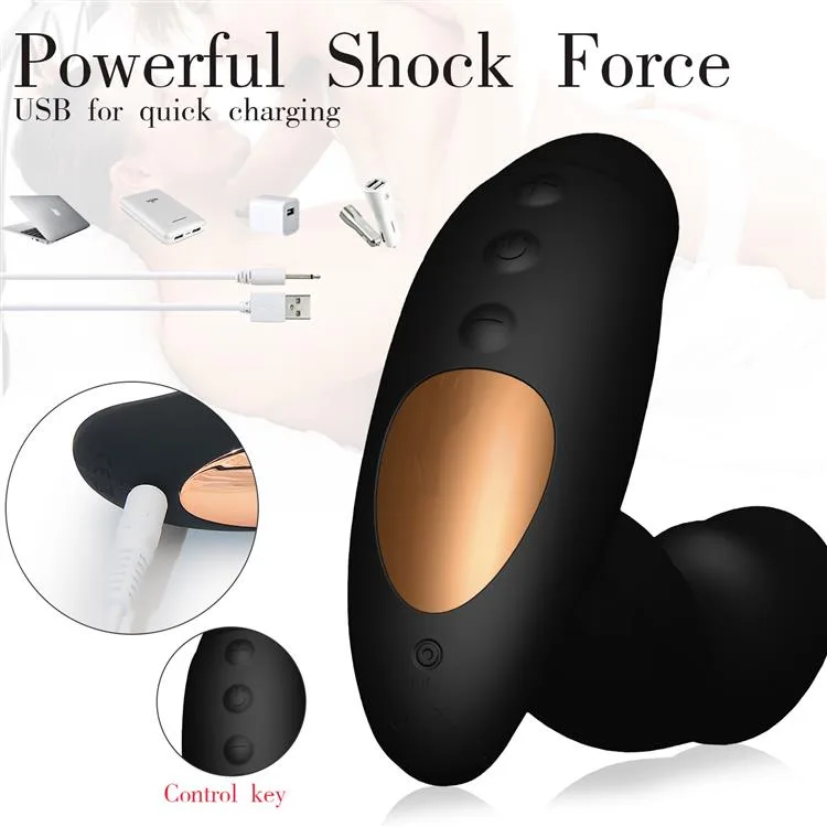 12 Powerful Vibration Anal Vibrator Male Prostate Massager 3 12 Powerful Vibration Anal Vibrator Male Prostate Massager 3