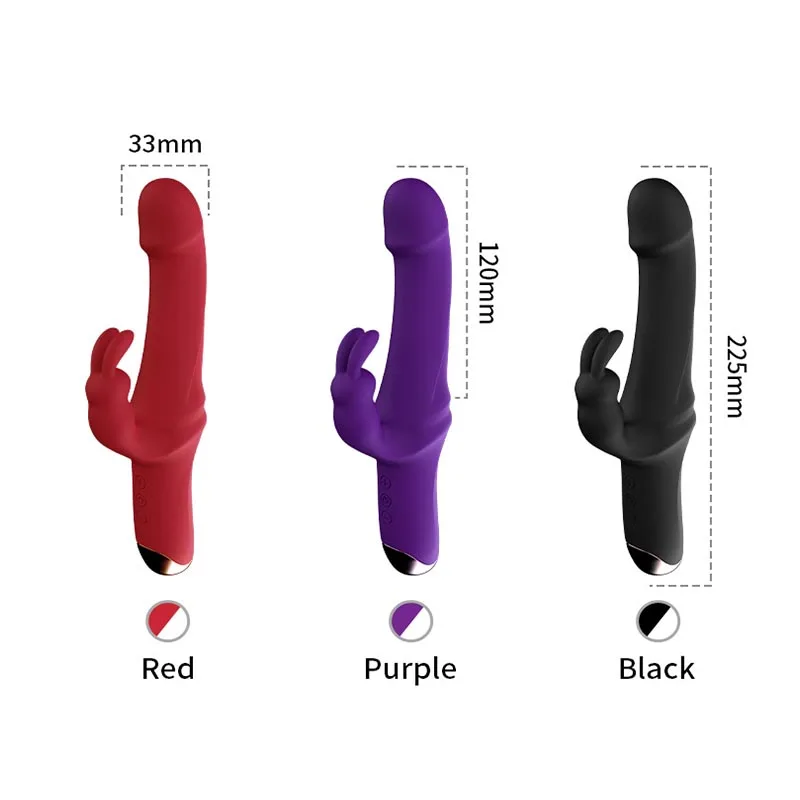 10 Powerful Vibration Silicone Rabbit Vibrator 7 10 Powerful Vibration Silicone Rabbit Vibrator 7