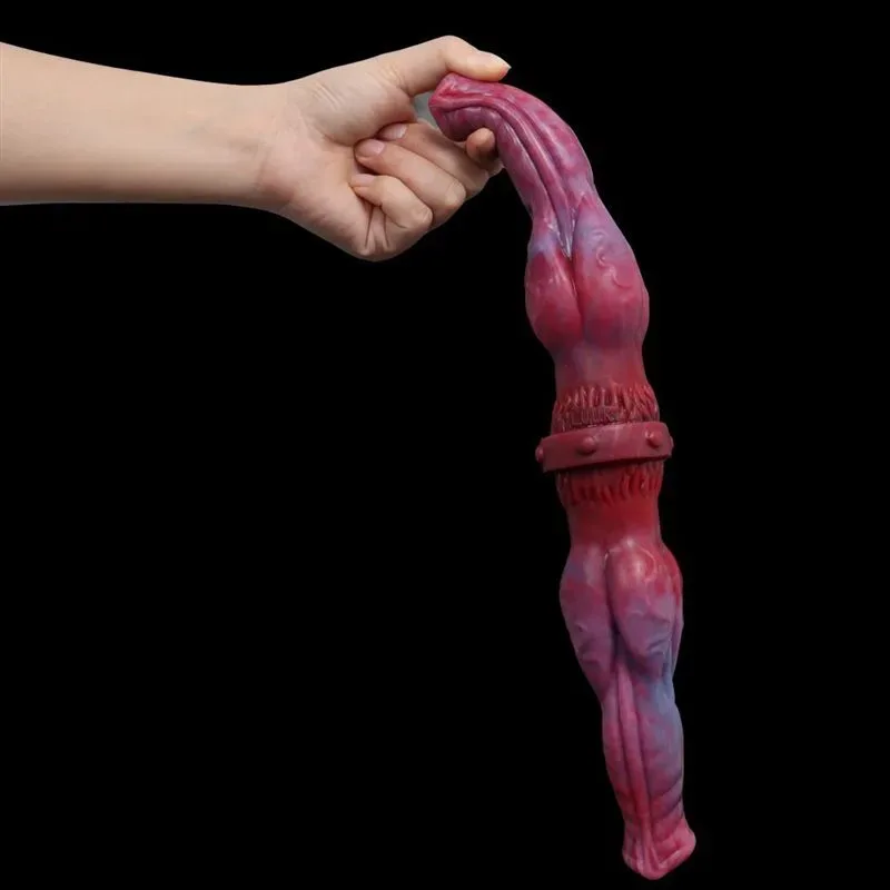 14 IN Silicone Double Ended Dog Knot Dildo 3 14 IN Silicone Double Ended Dog Knot Dildo 3