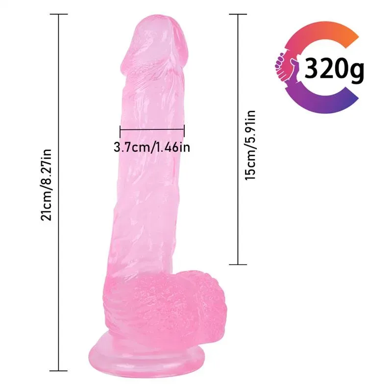 8 IN Pink PVC Dildo Strap On Harness Kits 1 8 IN Pink PVC Dildo Strap On Harness Kits 1