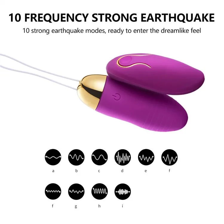 Remote Control 10 Speeds Egg Vibrator 2 Remote Control 10 Speeds Egg Vibrator 2
