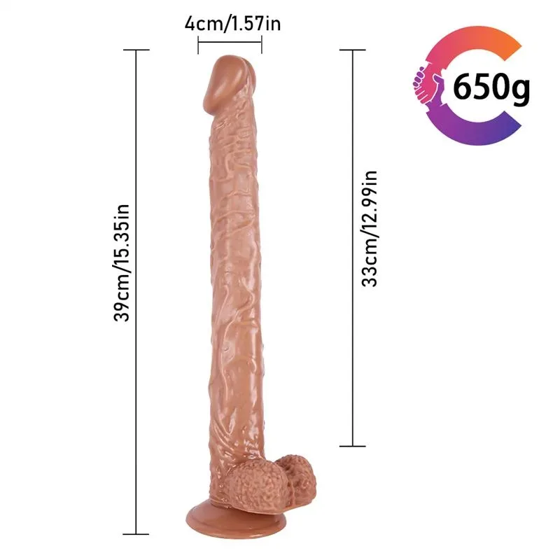 15 IN Long Thin PVC Dildo Strap On Kits 2 15 IN Long Thin PVC Dildo Strap On Kits 2