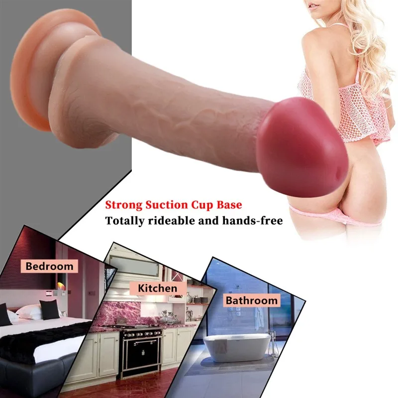 7 IN Short Beginner Mushroom Head Silicone Dildo 5 7 IN Short Beginner Mushroom Head Silicone Dildo 5