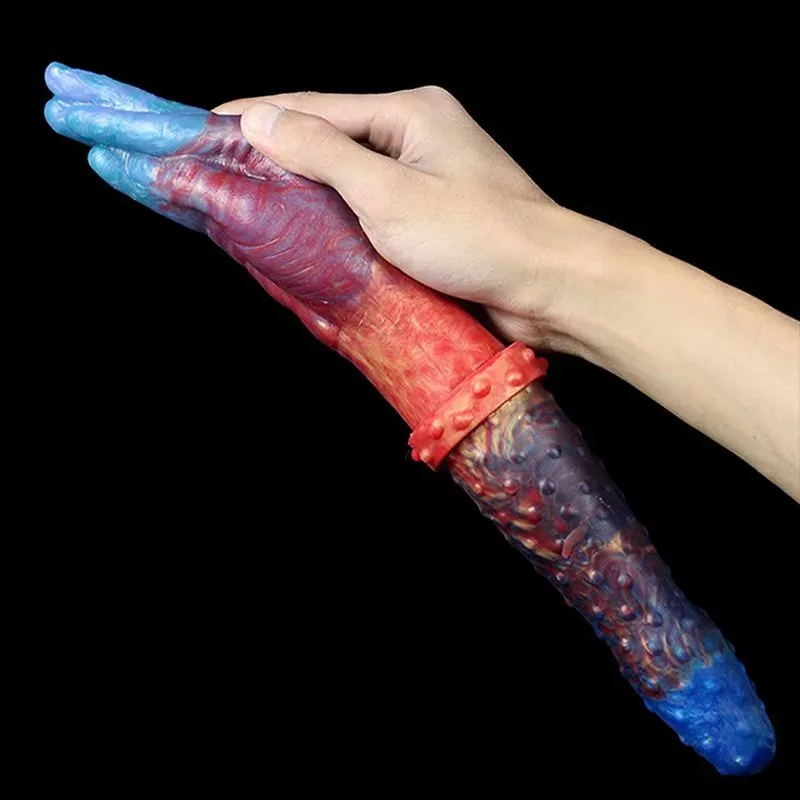 13.5 IN Fantasy Big Double Sided Hand Dildo 3 13.5 IN Fantasy Big Double Sided Hand Dildo 3