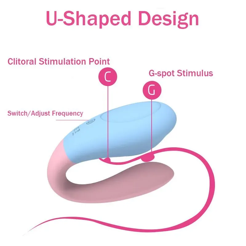 Remote Control U-Shape Wearable Invisible Panty Vibrator 3 Remote Control U-Shape Wearable Invisible Panty Vibrator 3