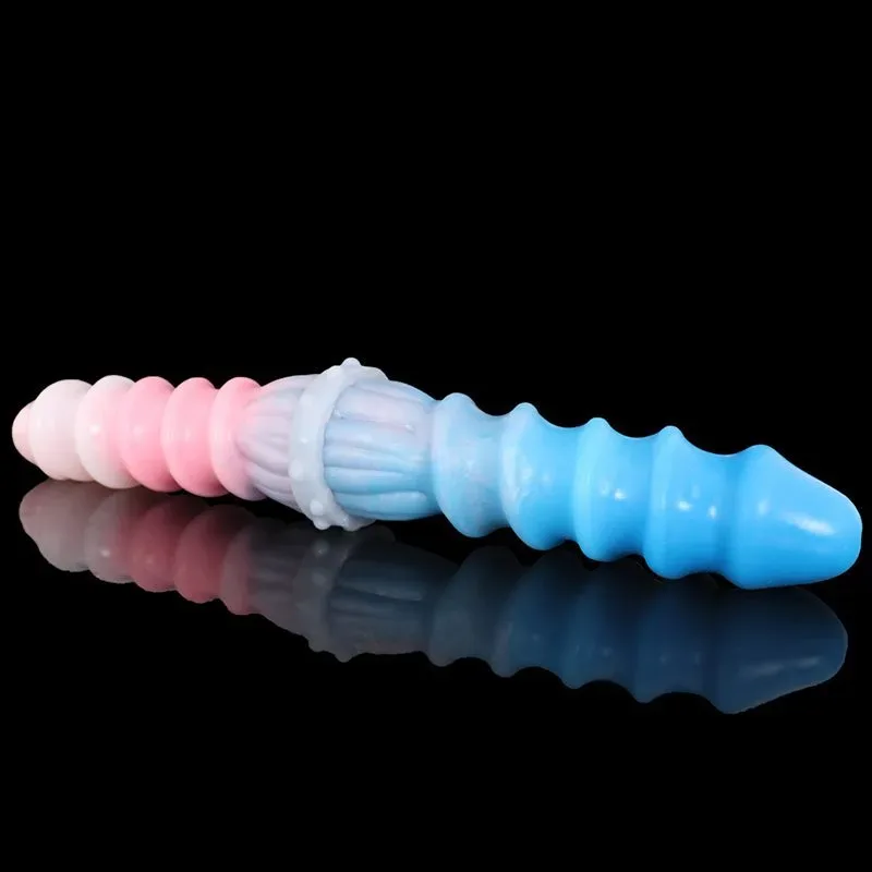 13 IN Silicone Double Sided Spiral Dildo 3 13 IN Silicone Double Sided Spiral Dildo 3