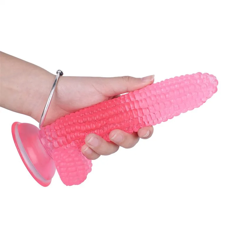 7.5 IN Suction Cup PVC Corn Dildo 5 7.5 IN Suction Cup PVC Corn Dildo 5