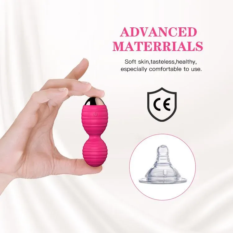 Vagina Exercise Kegel Balls Vibrating Egg 4pcs/Set 6 Vagina Exercise Kegel Balls Vibrating Egg 4pcs/Set 6