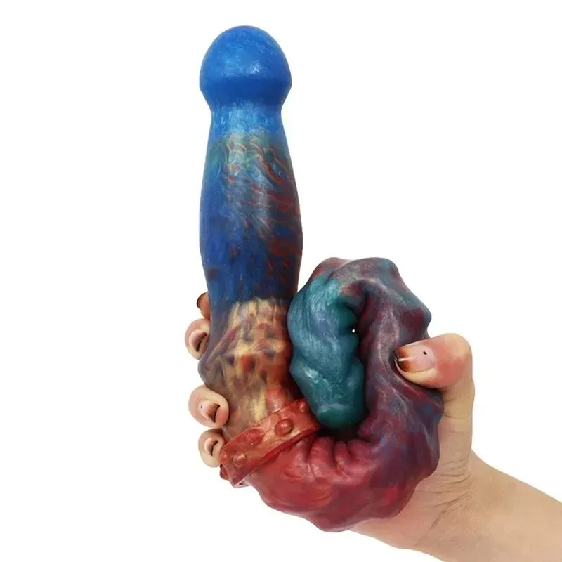 14 IN Silicone Ribbed Double Ended Lesbian Dildo 4 14 IN Silicone Ribbed Double Ended Lesbian Dildo 4