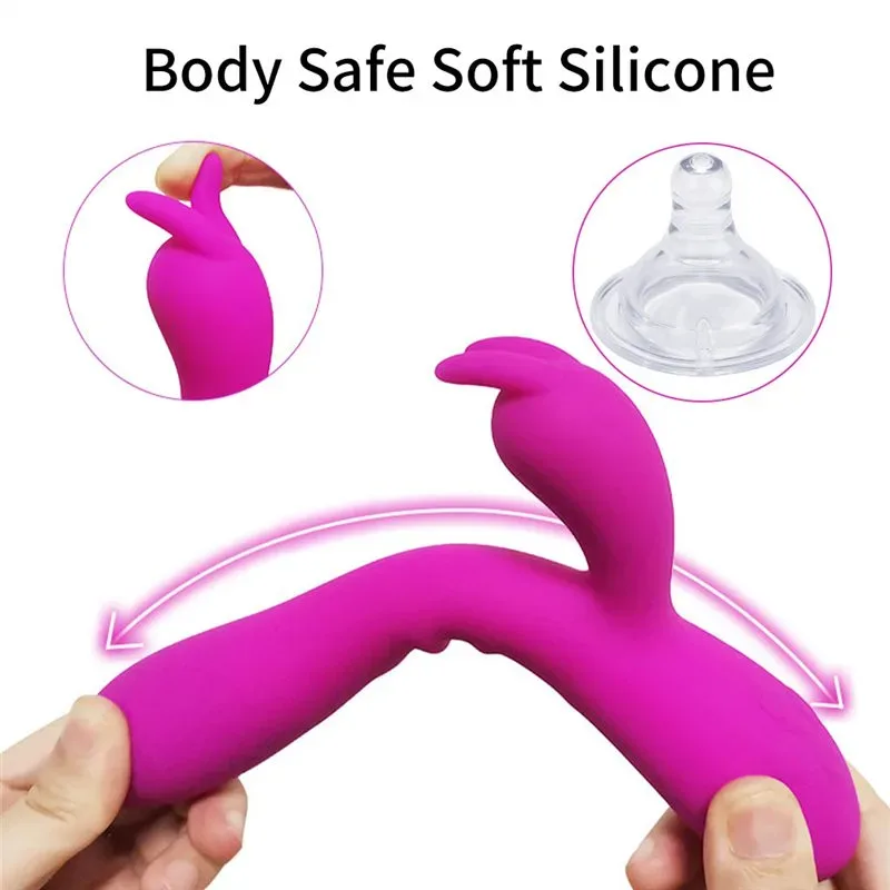Dual Stimulation Warming G-spot Bunny Vibrator 5 Dual Stimulation Warming G-spot Bunny Vibrator 5