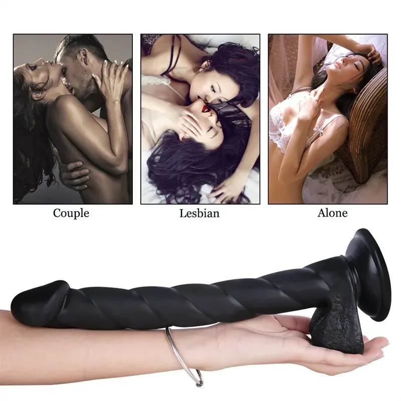 12 IN Long Slim Dildo Unisex Strap-On Harness Kit 8 12 IN Long Slim Dildo Unisex Strap-On Harness Kit 8