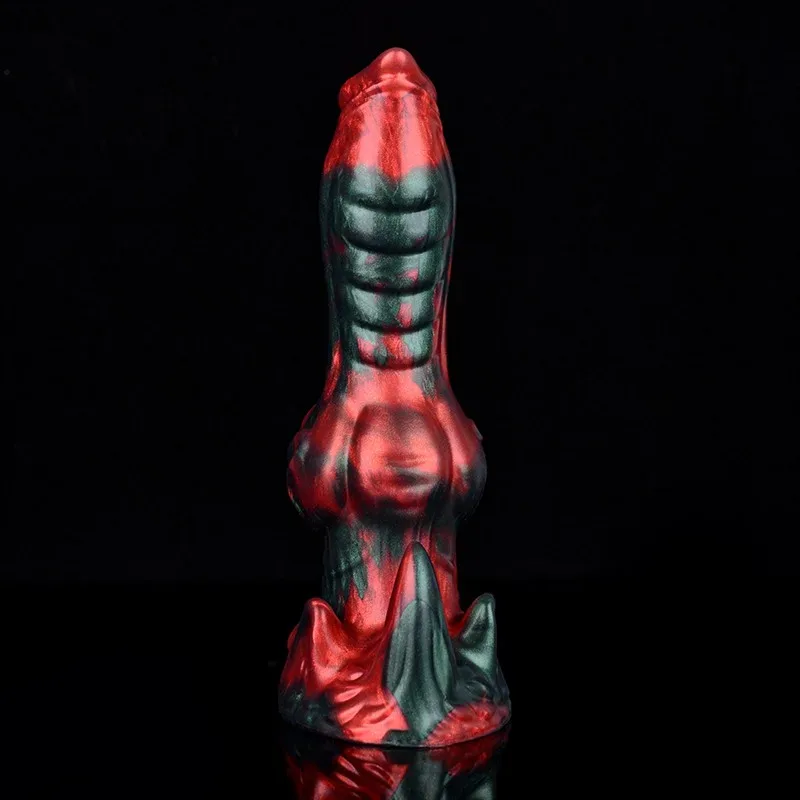 8 IN Silicone Wolf Dildo Big Knotted K9 Canine Sex Toy 4 8 IN Silicone Wolf Dildo Big Knotted K9 Canine Sex Toy 4