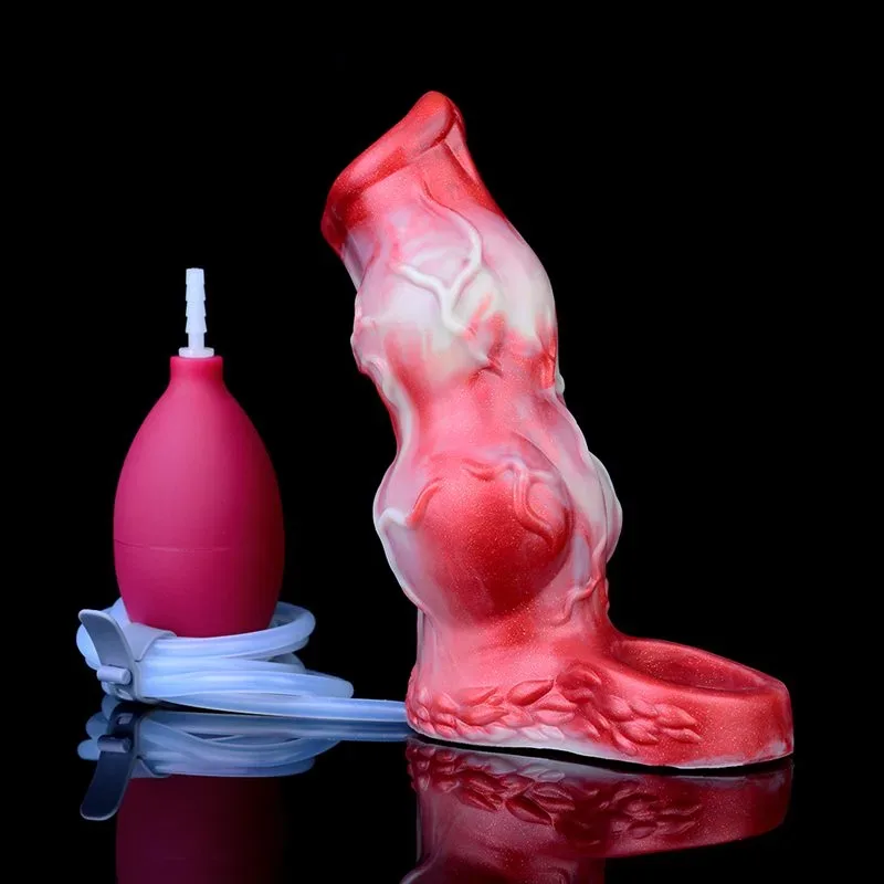 5 / 5.9 IN Ejaculating Double Knots Penis Sleeve Fantasy Cock Extender 12 5 / 5.9 IN Ejaculating Double Knots Penis Sleeve Fantasy Cock Extender 12