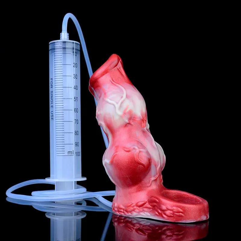 5 / 5.9 IN Ejaculating Double Knots Penis Sleeve Fantasy Cock Extender 11 5 / 5.9 IN Ejaculating Double Knots Penis Sleeve Fantasy Cock Extender 11