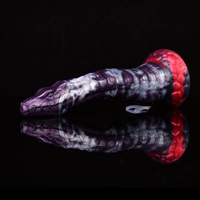 9.8 IN Ejaculating Dragon Dildo Soft Animal Shaped Adult Toy 8 9.8 IN Ejaculating Dragon Dildo Soft Animal Shaped Adult Toy 8