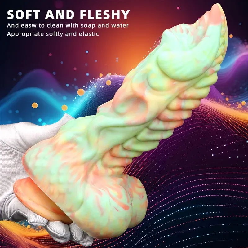 9.5 IN Thickness Animal Shaped Penis Alien Dildo Fantasy Adult Toy 2 9.5 IN Thickness Animal Shaped Penis Alien Dildo Fantasy Adult Toy 2