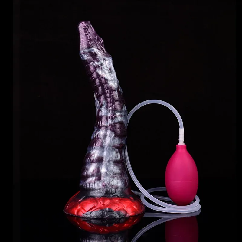 9.8 IN Ejaculating Dragon Dildo Soft Animal Shaped Adult Toy 3 9.8 IN Ejaculating Dragon Dildo Soft Animal Shaped Adult Toy 3