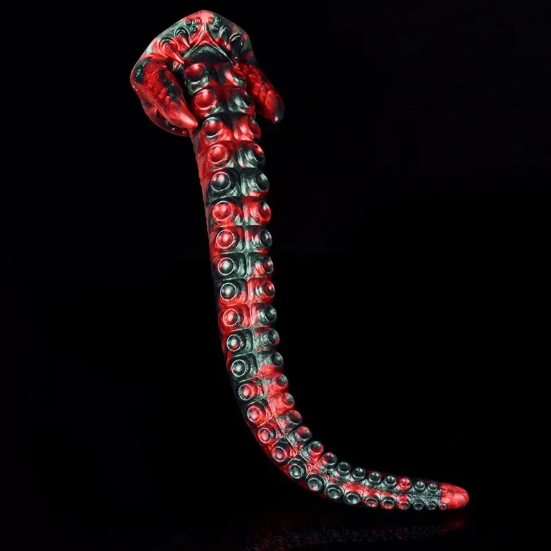 17.5 IN Extra Long Flexible Octopus Tentacle Anal Dildo 3 17.5 IN Extra Long Flexible Octopus Tentacle Anal Dildo 3