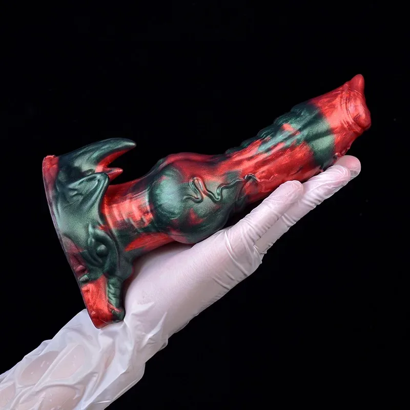 8 IN Silicone Wolf Dildo Big Knotted K9 Canine Sex Toy 10 8 IN Silicone Wolf Dildo Big Knotted K9 Canine Sex Toy 10