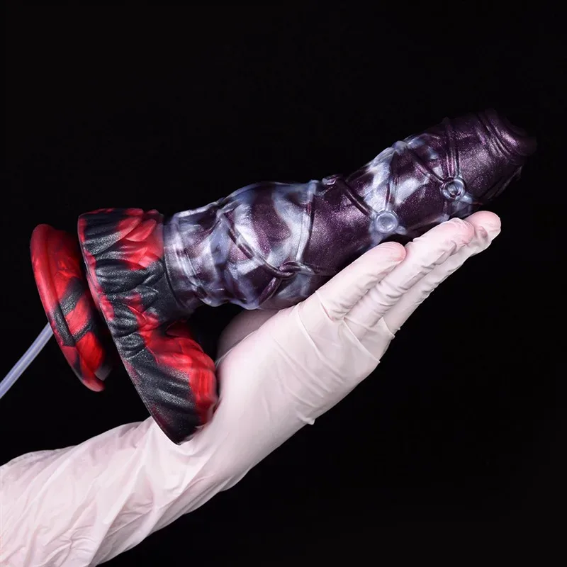 9.4 IN Squirting Knot Dog Dildo Cumming Canine Sex Toy 11 9.4 IN Squirting Knot Dog Dildo Cumming Canine Sex Toy 11