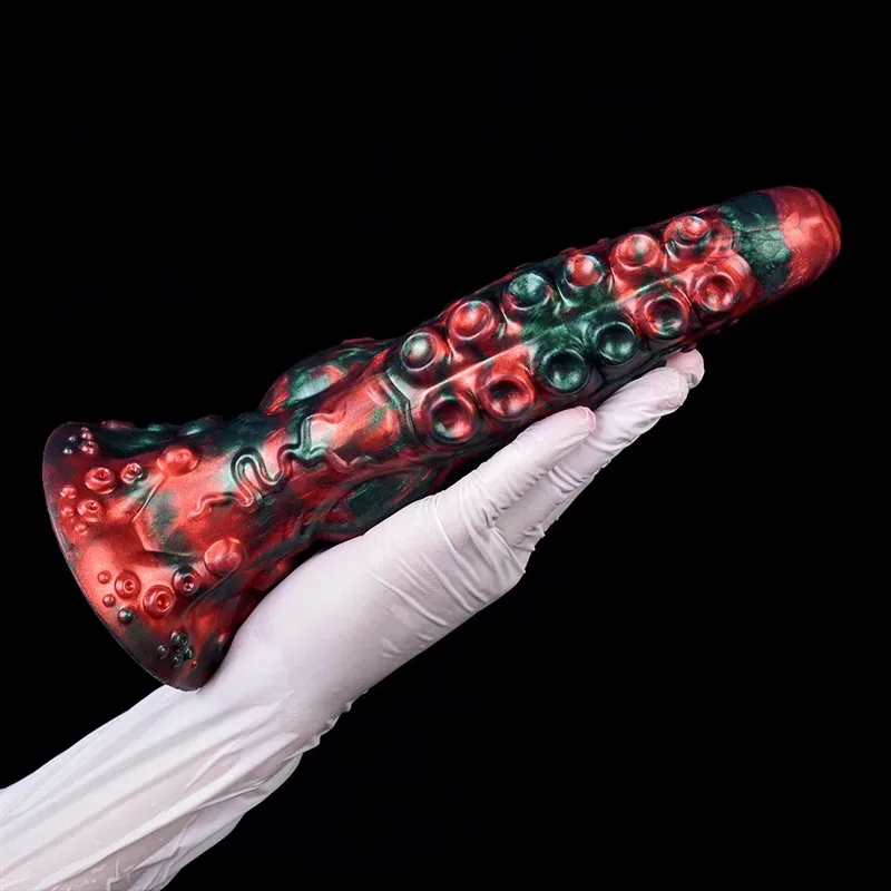 9.6 IN Tentacle Knot Dildo Soft Silicone Alien Adult Toy 2 9.6 IN Tentacle Knot Dildo Soft Silicone Alien Adult Toy 2