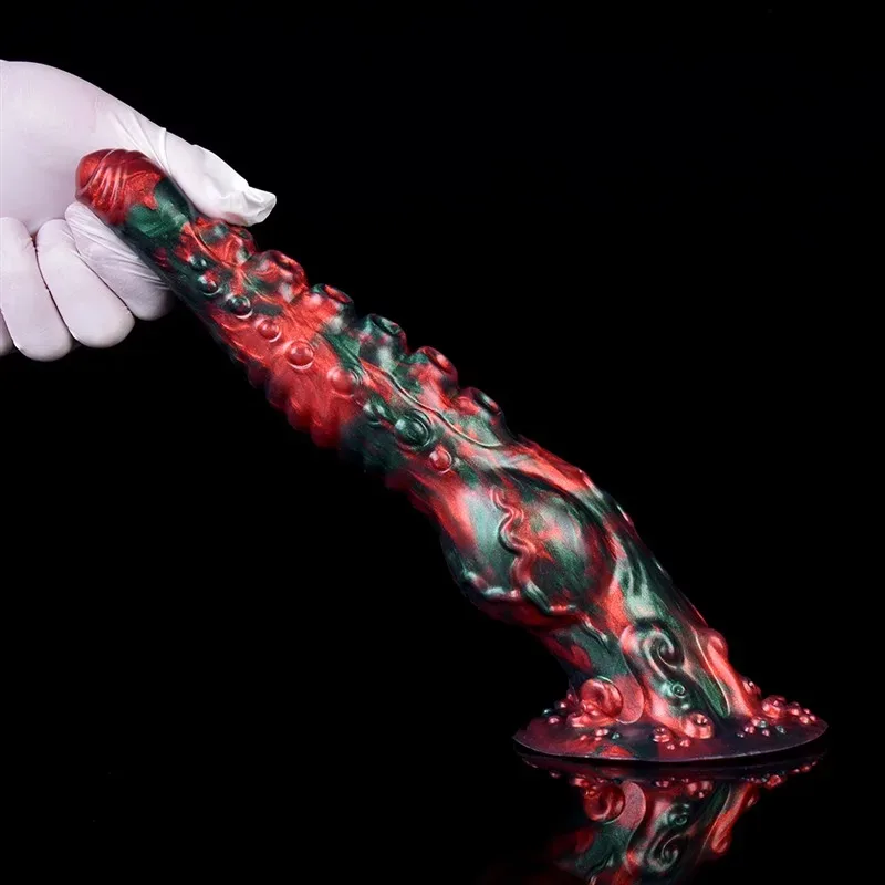 9.6 IN Tentacle Knot Dildo Soft Silicone Alien Adult Toy 5 9.6 IN Tentacle Knot Dildo Soft Silicone Alien Adult Toy 5