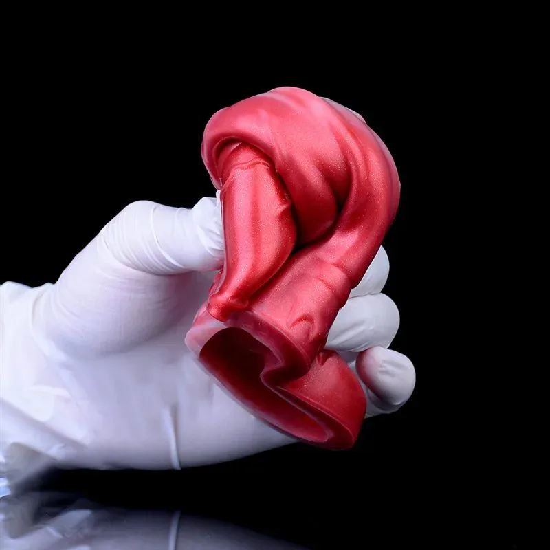 4.9 / 5.6 IN Ejaculating Fantasy Knot Sleeve Open Head Penis Extension 9 4.9 / 5.6 IN Ejaculating Fantasy Knot Sleeve Open Head Penis Extension 9