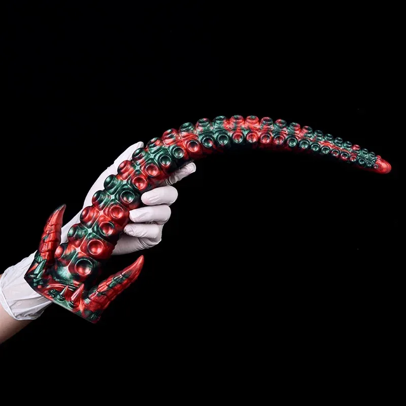 17.5 IN Extra Long Flexible Octopus Tentacle Anal Dildo 4 17.5 IN Extra Long Flexible Octopus Tentacle Anal Dildo 4