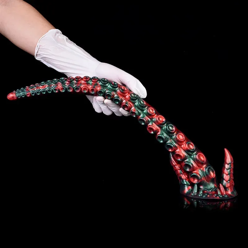 17.5 IN Extra Long Flexible Octopus Tentacle Anal Dildo 7 17.5 IN Extra Long Flexible Octopus Tentacle Anal Dildo 7